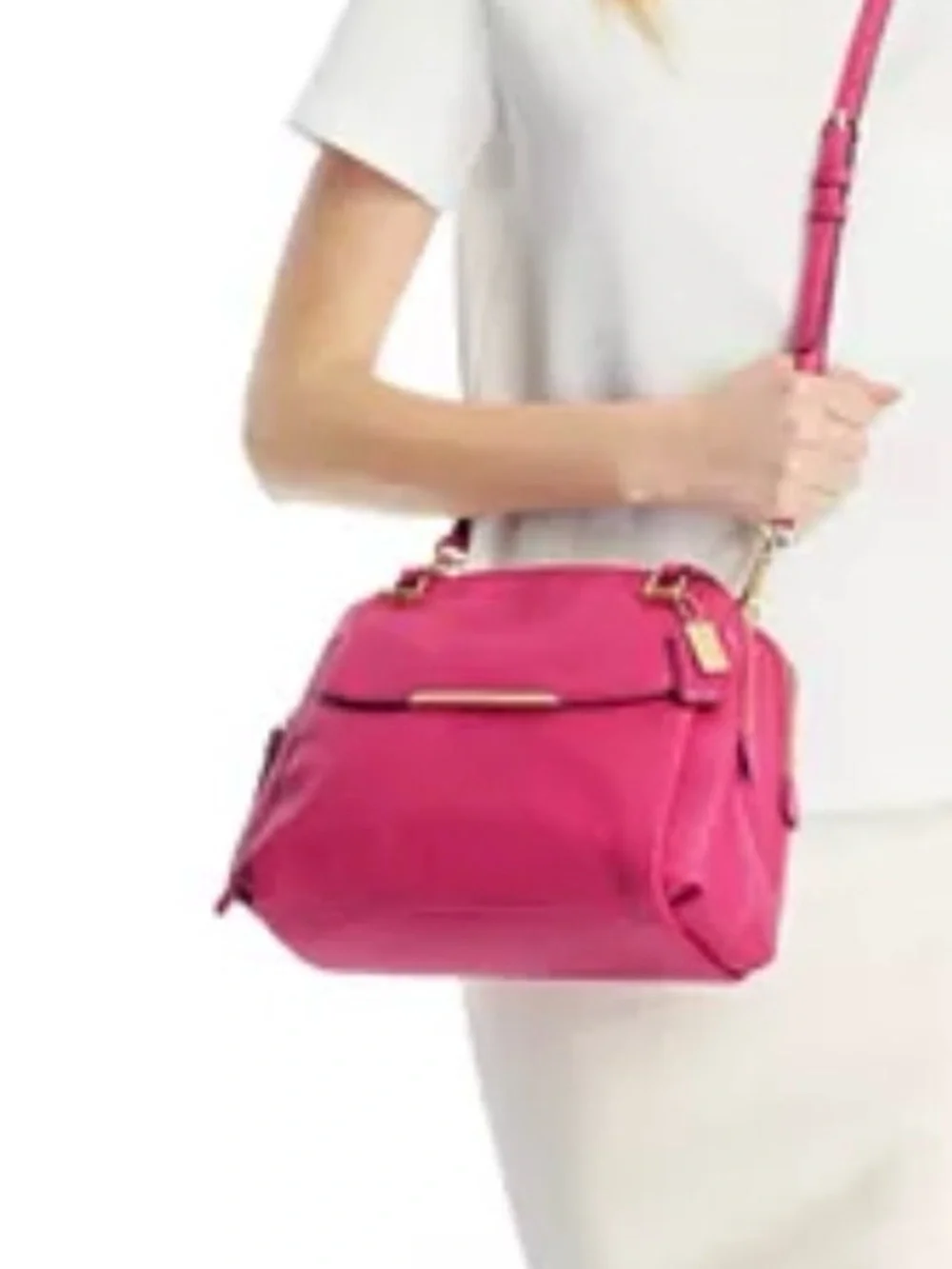 COACH Madison Small Georgie Satchel in Leather - EUC